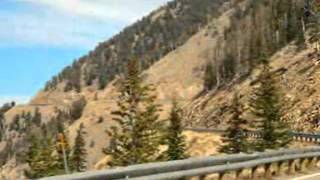 Beartooth Highway Virtual Ride Video by Ride The Big Sky®wmv [upl. by Atsirtal]