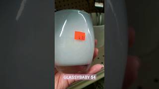 Glassybaby Find thiftingfinds thriftwithme thriftstorefinds thrifting thrifted [upl. by Roper405]