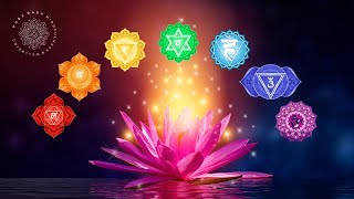 Seven Chakra Healing Guided Meditation AURA Cleanse With REIKI [upl. by Salba]