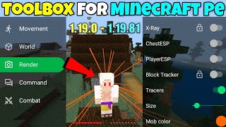 Best Toolbox for Minecraft Pe 11981  Toolbox for Mcpe 119 [upl. by Dalenna]