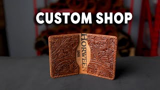 Ashland Leather Custom Shop Wallets [upl. by Euqinahs831]