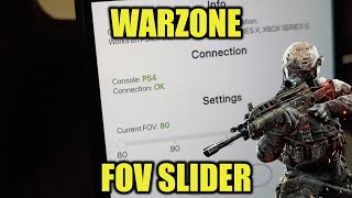 Warzone FOV Slider  How to Get Call of Duty Warzone Field of View Slider [upl. by Aelanej]