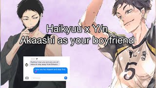 Haikyuu x Yn • Akaashi as your caring Boyfriend •  Akaashi x Yn   Slight NSFW [upl. by Cuthbert]