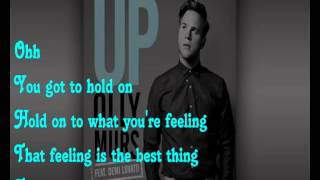 Up  Olly Murs ft Demi Lovato lyrics video [upl. by Yssak]