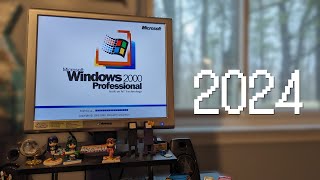 I used Windows 2000 in 2024  A forgotten legend [upl. by Adnaloy]