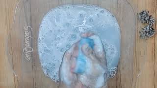 ASMR Lathering Soap Lux Blue [upl. by Enirahtak706]