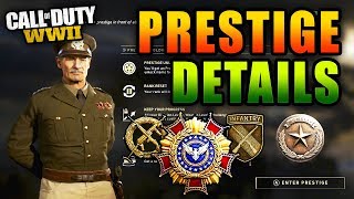 Prestige Weapon Prestige amp Division Prestige in WW2 What Resets What You Keep CoD WWII [upl. by Allecnirp206]