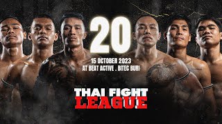 🔴 LIVE THAI FIGHT LEAGUE 20 [upl. by Zebulon636]