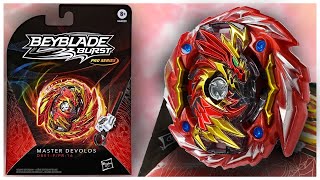 NEW Master Devolos 12Turn Zeta Beyblade Burst Pro Series REVIEW [upl. by Robb]