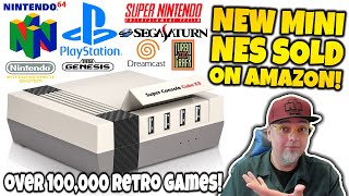 This Mini NES From AMAZON Has OVER 100000 RETRO Games NEW Super Console Cube X3 [upl. by Dlorad100]