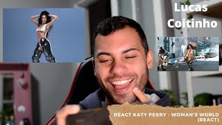 REACT Katy Perry  Womans World REACT  Lucas Coitinho [upl. by Jackquelin]