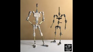 085 Serling Stop Motion Puppet  Armature Test [upl. by Lello]