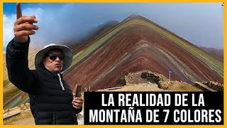 La CRUDA REALIDAD de subir a la MONTAÑA de 7 COLORES 😮🗻  Cusco  Reportaje al Perú [upl. by Yreme]