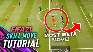 THE MOST quotMETAquot SKILL IN FIFA 21 RIGHT NOW  BOOSTED DIRECTIONAL NUTMEG TUTORIAL [upl. by Noitsirhc]