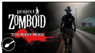 Entering Ekron  Project Zomboid Too Many Mods [upl. by Amsirak]