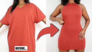 DIY Halter Neck Dress [upl. by Omer]