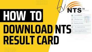 How to Download NTS NAT Result 2023 [upl. by Giwdul]