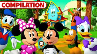 Mickey Mouse Funhouse Season 1 Full Episodes  140 Minute Compilation  disneyjr [upl. by Francklyn724]