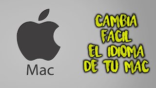  Cómo cambiar el idioma del MAC  Tutorial en Español [upl. by Yessac811]