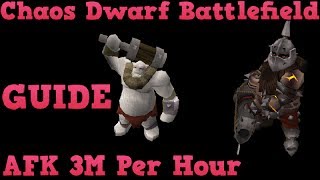 Chaos Dwarf Battlefield Guide  3M per hour AFK Money Making Runescape 2014 EOC [upl. by Eirrac]