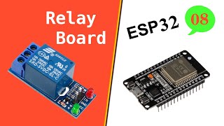 Controlling Relay Boards from an ESP32 [upl. by Pinebrook]