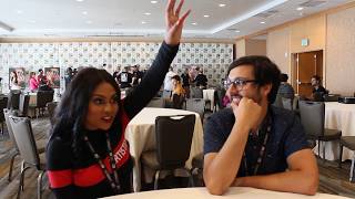 Interview with Tashiana Washington and Bobby Miller of Critters Attack SDCC 2019 [upl. by Chancey]