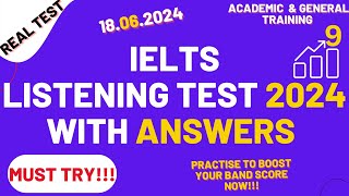 IELTS Listening Practice Test 2024 with Answers  18062024 [upl. by Adnoraj]