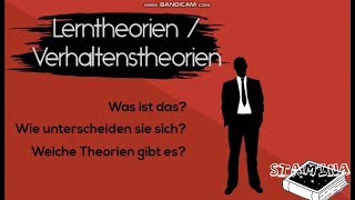 ♤ Lerntheorien  Welche Theorien gibt es amp wie unterscheiden sie sich  Pädagogik [upl. by Kurt]