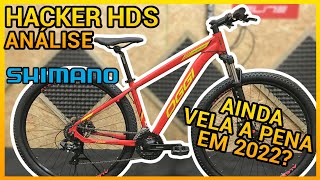 Análise Bicicleta Oggi Hacker HDS – Ainda vale a pena em 2022 Toda Shimano Freios Hidráulicos [upl. by Nayllij]