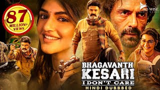 Nandamuri Balakrishnas BHAGAVATH KESARI 2024 New Hindi Dubbed Movie  Sreeleela Arjun R Kajal A [upl. by Ylicis]