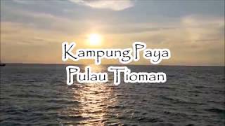 VLOG  KAMPUNG PAYA TIOMAN ISLAND TRIP18 [upl. by Adniralc413]