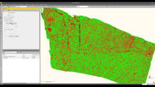 Removing fence points from rock surface with Trimble RealWorks [upl. by Dripps182]