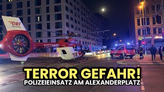 Großer Polizeieinsatz am Alexanderplatz 😱🔥 was ist los in Deutschland [upl. by Enirol]