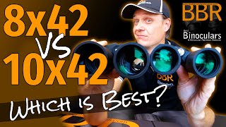 8x42 vs 10x42 Binoculars  Which is Best [upl. by Ttebroc]