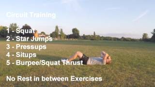 BTEC PE  Circuit Training [upl. by Etnuahs]