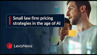 Small law firm pricing strategies in the age of AI [upl. by Dez]