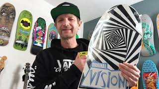 Original Vision Gator Old School Reissue Skateboard Deck Review [upl. by Yeh]