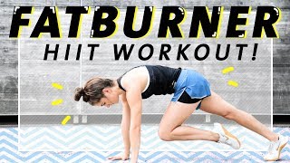 Ganzkörper HIIT Workout  Effektiv Fett verbrennen  15 Minuten ohne Geräte [upl. by Orimlede]