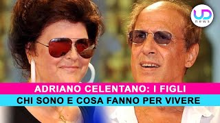 Adriano Celentano Ecco Chi Sono E Cosa Fanno I Suoi Figli Oggi [upl. by Zoldi]