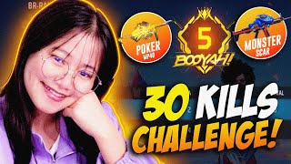 IMPOSSIBLE 30 Kills Challenge 🔥 Free Fire NEW Video  Sooneeta  Free Fire [upl. by Lesig507]