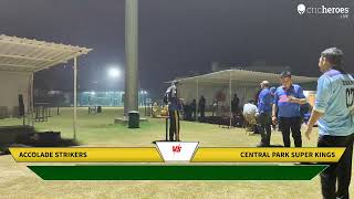 Live Cricket Match  ACCOLADE STRIKERS vs Central Park Super Kings  29Sep24 0424 PM 20 overs  C [upl. by Attalie346]