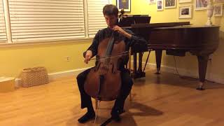 Prokofiev Symphony 5 1st movement cello excerpt [upl. by Killie]