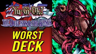 Can You Beat YuGiOh The Duelists of the Roses With The Worst Starting Deck [upl. by Anirtik40]