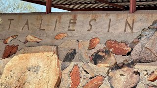 Frank Lloyd Wright Taliesin West in Scottsdale AZ [upl. by Netsuj]