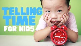 Telling Time for Kids  Learn to tell time on both Analog and Digital Clocks [upl. by Ecyor]