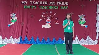 Speech on Teachers day  5 September 2024  Holy Family School Chapra [upl. by Swee531]