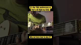 Lean the classic from elvis guitar guitarlesson rockabilly guitarist [upl. by Artinahs568]