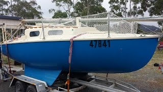 Trailer Sailer Boat Tour [upl. by Chavez]