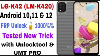 LG K42 FRP Bypass with UMT Unlocktool  LMK420 FRP Unlock using Test Point  LG K42 FRP 1000 [upl. by Ahearn90]