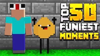 TOP 50 FUNNIEST MINECRAFT MOMENTS [upl. by Bevon]